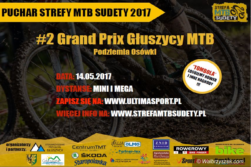 Głuszyca: Wyścig Grand Prix Głuszycy MTB Podziemia Osówki 2017 już jutro