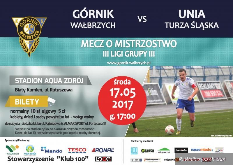 Wałbrzych: III liga piłkarska: Jak nie z Unią, to z kim?