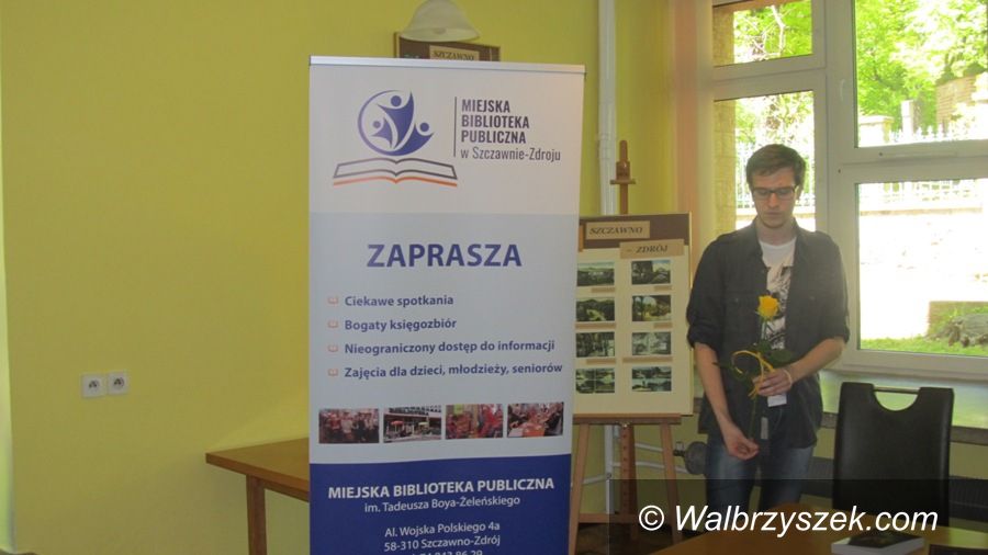 REGION, Szczawno-Zdrój: Utalentowany pisarz z wizytą w bibliotece