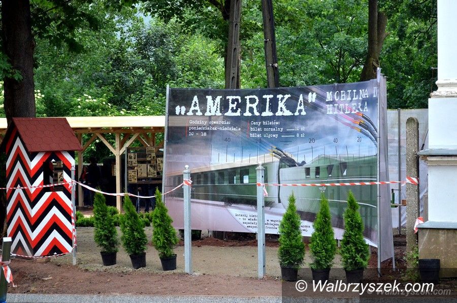 REGION, Jedlina-Zdrój: Pociąg "Amerika" w Jedlince
