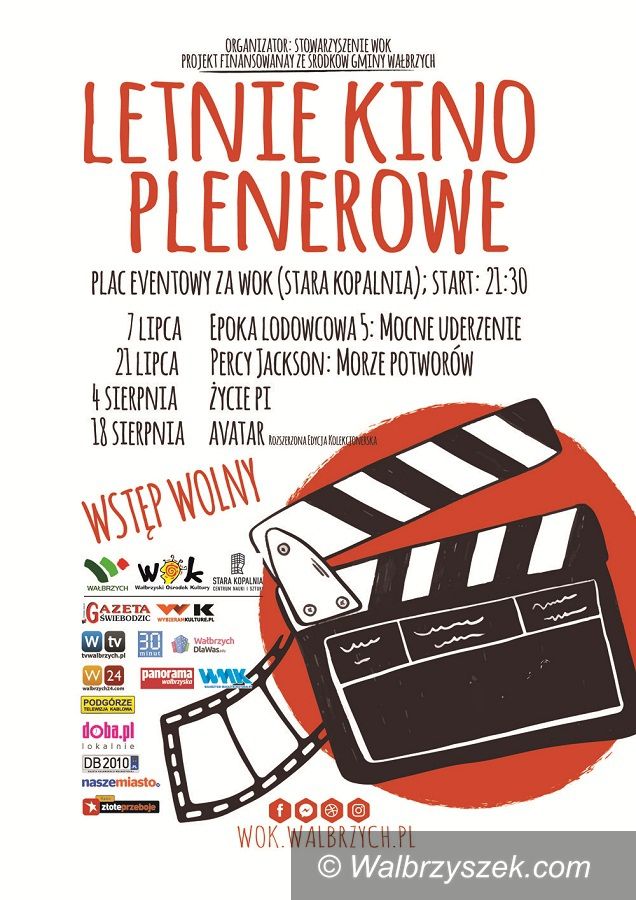 Wałbrzych: Już wkrótce Letnie Kino Plenerowe