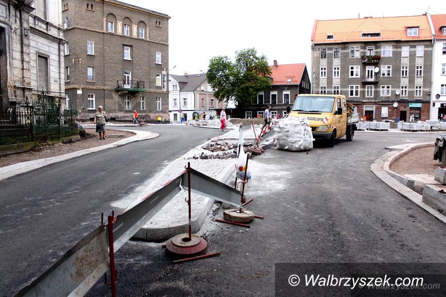 Wałbrzych: Plac na Rozdrożu – ostatnia prosta
