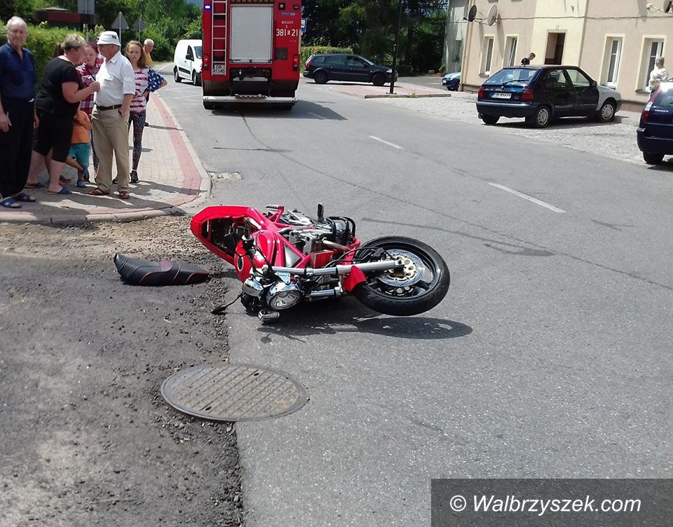 REGION, Boguszów-Gorce: Wypadek i pszczoły