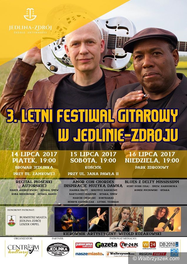 REGION, Jedlina-Zdrój: Przed nami kolejna edycja Festiwalu Gitarowego