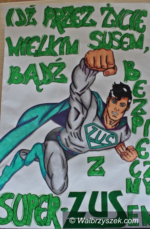 REGION, Szczawno-Zdrój: Gimnazjalistki ze Szczawna Zdroju z nagrodą za plakat