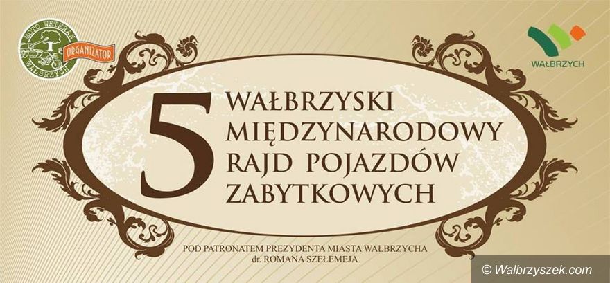 Wałbrzych/REGION: Zabytkowe pojazdy z całej Europy znów opanują region