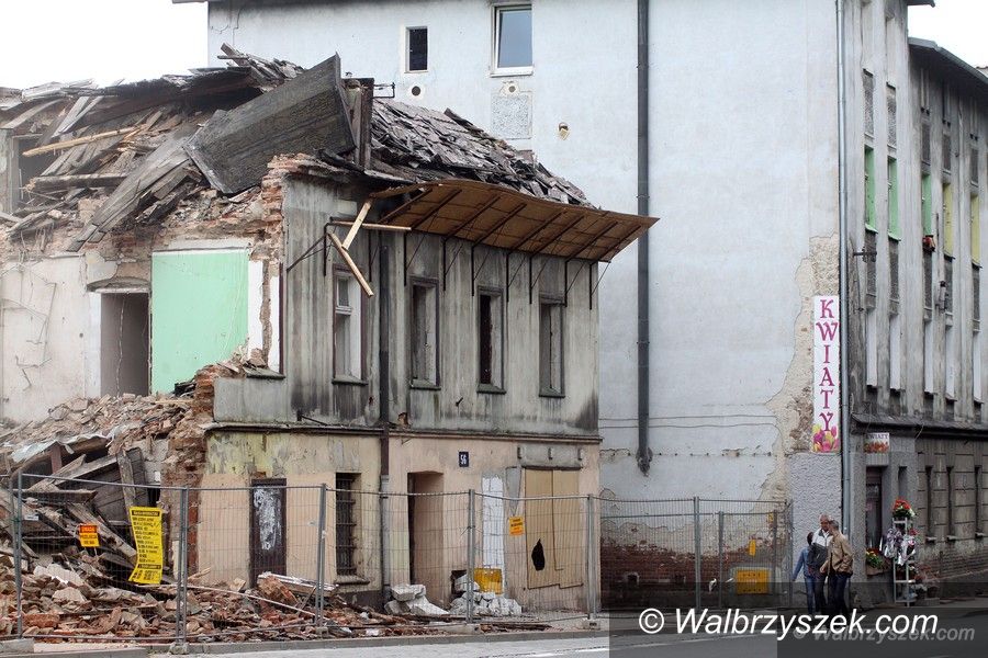Wałbrzych: Kolejna rozbiórka na ulicy 11 Listopada