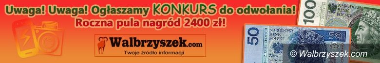 Wałbrzych: Uwaga! Konkurs Walbrzyszka.com! Roczna pula nagród 2400 zł!