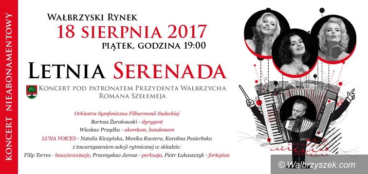 Wałbrzych: Czekamy na Letnią Serenadę
