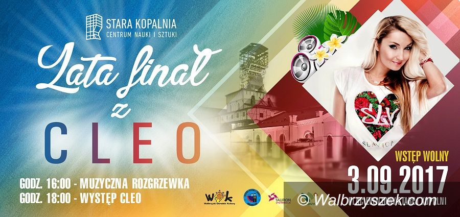 Wałbrzych: Cleo na zakończenie wakacji