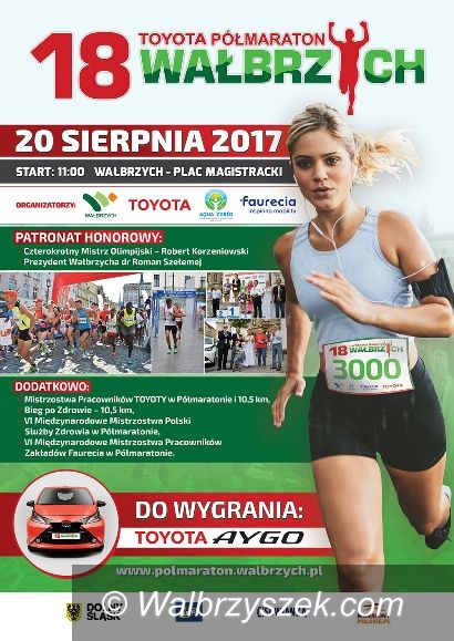 Wałbrzych/REGION: Półmaraton i nie tylko...