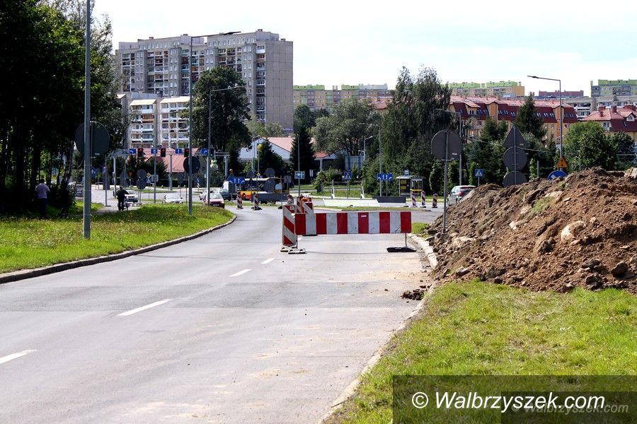 Wałbrzych: Ruszył remont al. De Gaulle'a
