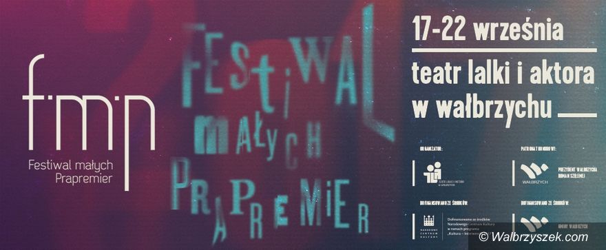 Wałbrzych: Teatr Lalki i Aktora w Wałbrzychu zaprasza na III Festiwal małych Prapremier