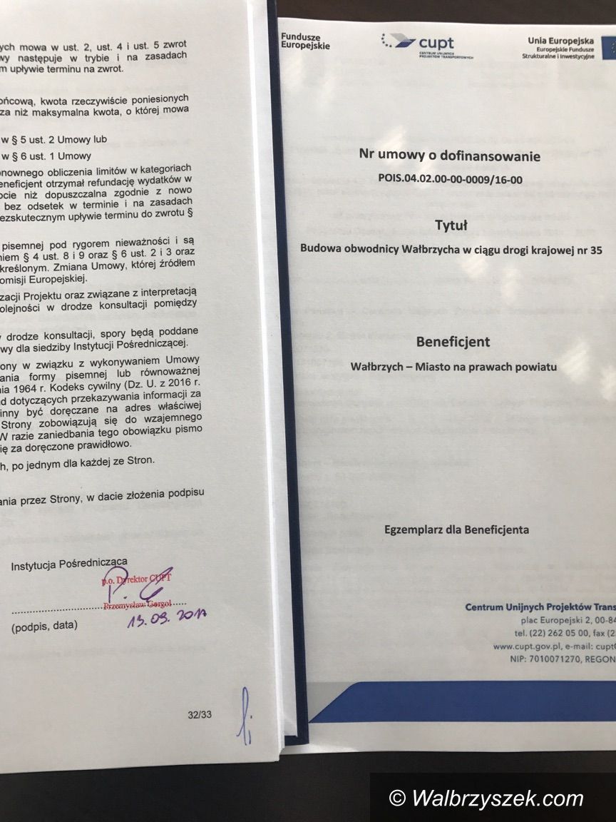 Wałbrzych: Jest zielone światło na budowę obwodnicy