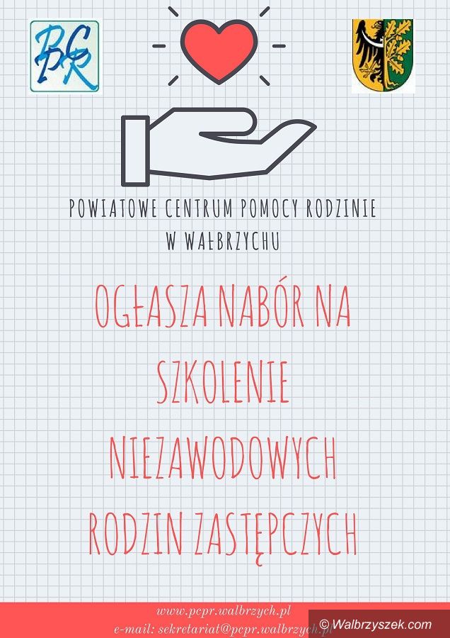 Wałbrzych/powiat wałbrzyski: Poszukują niezawodowych rodzin zastępczych