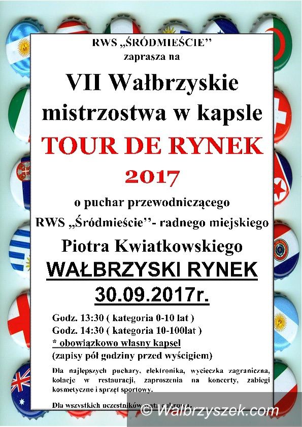 Wałbrzych: Przed nami Tour de Rynek w kapsle