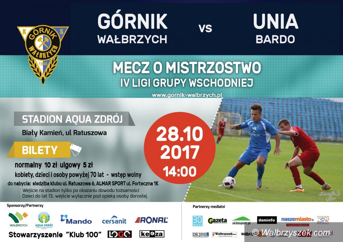 Wałbrzych: IV liga piłkarska: Zmazać plamę z Oleśnicy