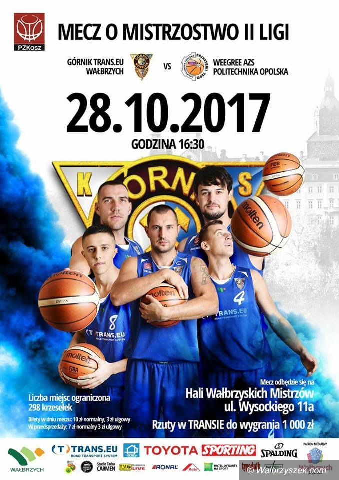 Wałbrzych: II liga koszykówki: Mecz prawdy