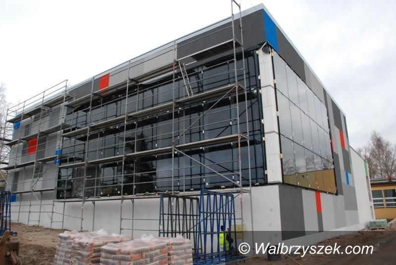 REGION, Głuszyca: „Delfinek” nabrał już kształtów i kolorów