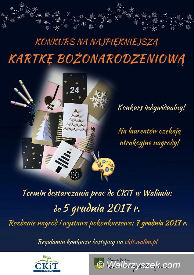 REGION, Walim: Konkursy bożonarodzeniowe w gminie Walim