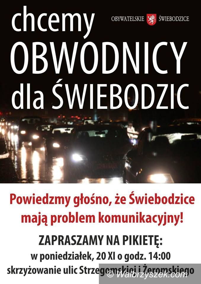 REGION, Świebodzice: Żądają obwodnicy dla Świebodzic