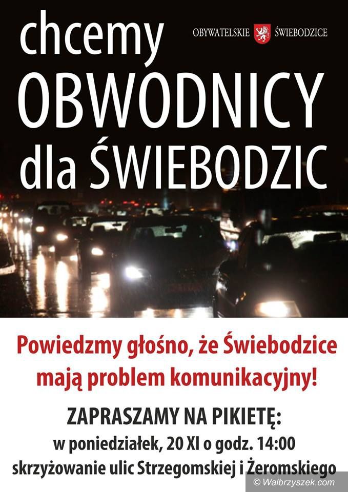 REGION, Świebodzice: Żądają obwodnicy dla Świebodzic