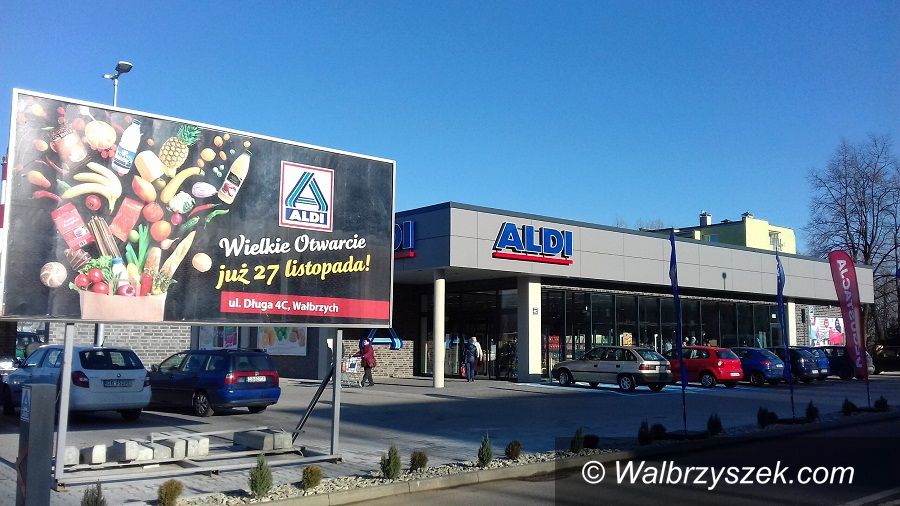 Wałbrzych: Nowy ALDI w Wałbrzychu