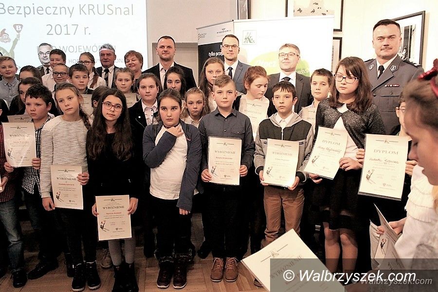 Wałbrzych: Etap wojewódzki konkursu "Bezpieczny KRUSnal" za nami