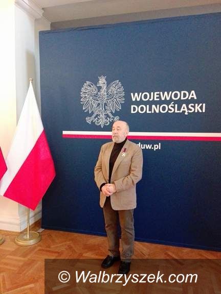 REGION, Mieroszów: Henryk Hnatiuk z Krzyżem Zasługi