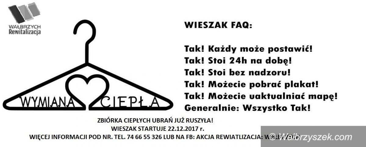Wałbrzych: Wymiana ciepła – kolejna edycja akcji