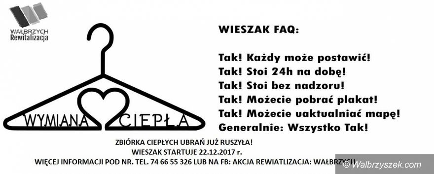 Wałbrzych: Wymiana ciepła – kolejna edycja akcji
