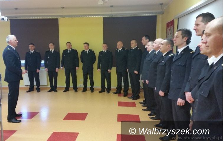 Wałbrzych: Kolejne zawodowe awanse strażaków