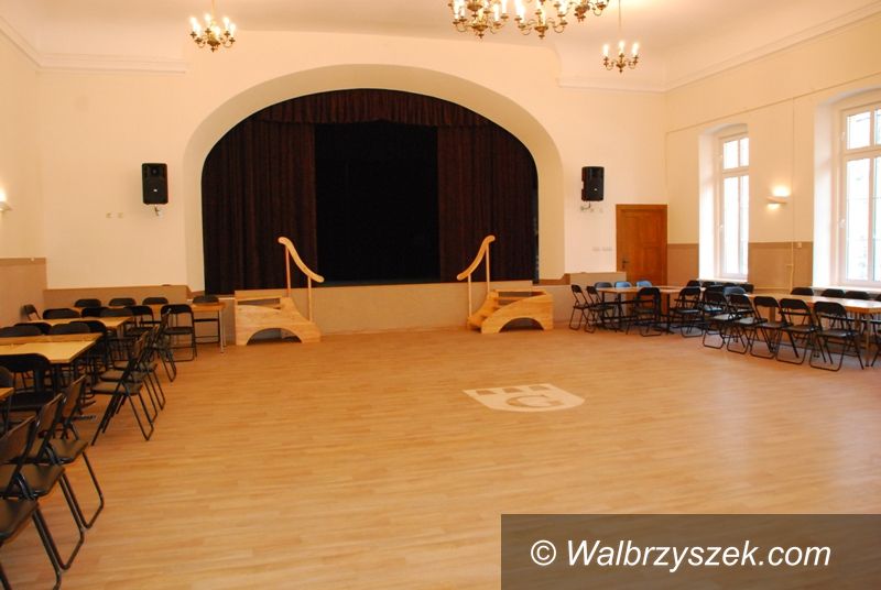 REGION, Głuszyca: Sala widowiskowa po remoncie