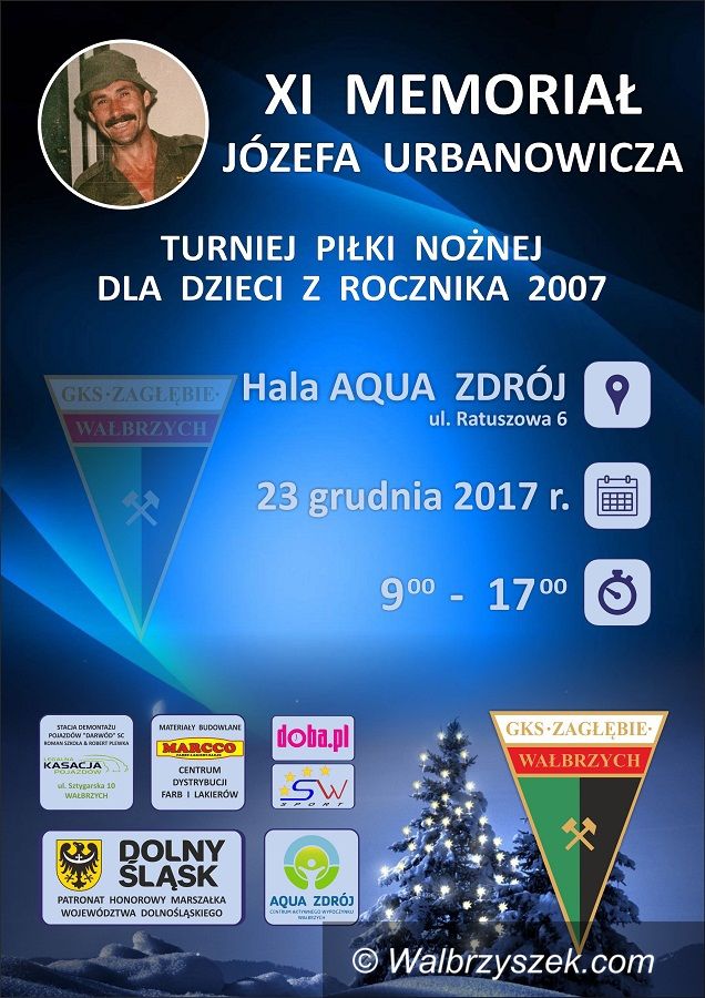 Wałbrzych: Już jutro Memoriał Józefa Urbanowicza