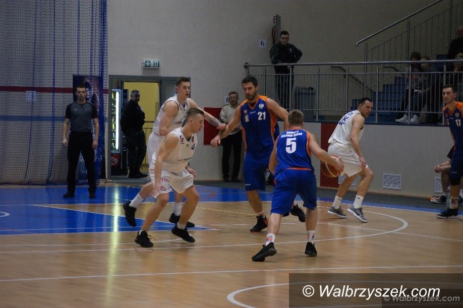 Wałbrzych: II liga koszykówki: Tym razem bez szczęśliwego zakończenia