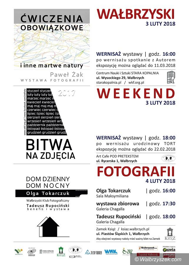 Wałbrzych: Przed nami weekend pełen fotografii