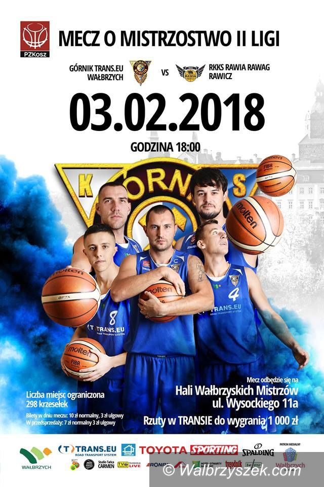 Wałbrzych: II liga koszykówki: Nie zlekceważyć rywala