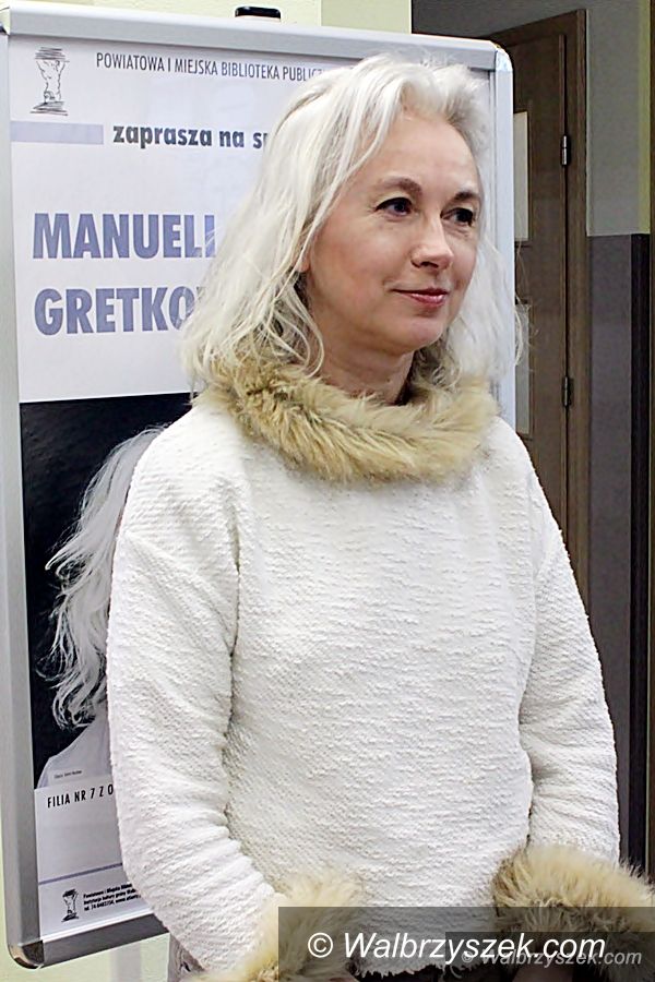 Wałbrzych: Manuela Gretkowska w WOK–u