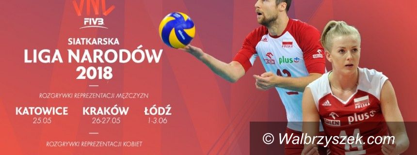 Wałbrzych: Siatkarska Liga Narodów w Wałbrzychu