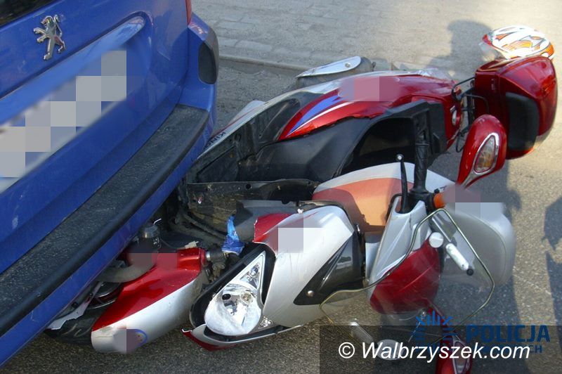 REGION, Głuszyca: Jechał pijany i doprowadził do kolizji