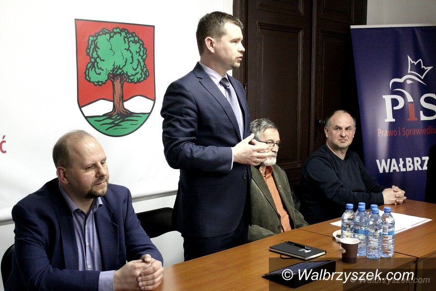 Wałbrzych: Wojciech Zubowski z wizytą w Wałbrzychu
