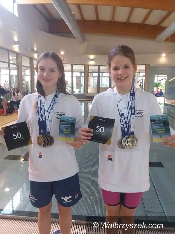 Wałbrzych: Kolejny medalowy start pływaków z Wałbrzycha