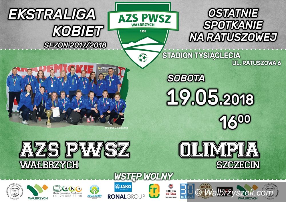 Wałbrzych: Ekstraliga piłkarska kobiet: Podtrzymać dobre wrażenie
