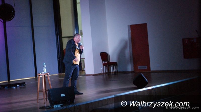 Wałbrzych: Grzegorz Halama bawił studentów