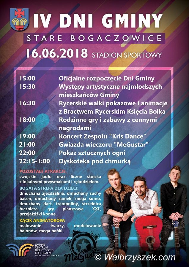 REGION, Stare Bogaczowice: Przed nami Dni Gminy Stare Bogaczowice