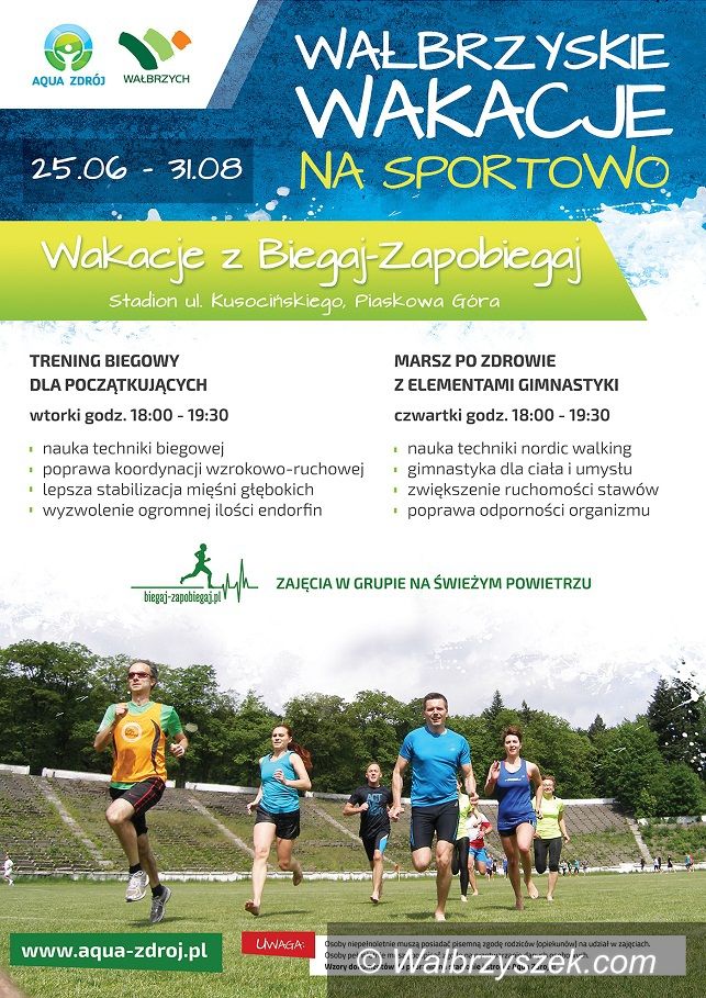 Wałbrzych: Pobiegaj w wakacje