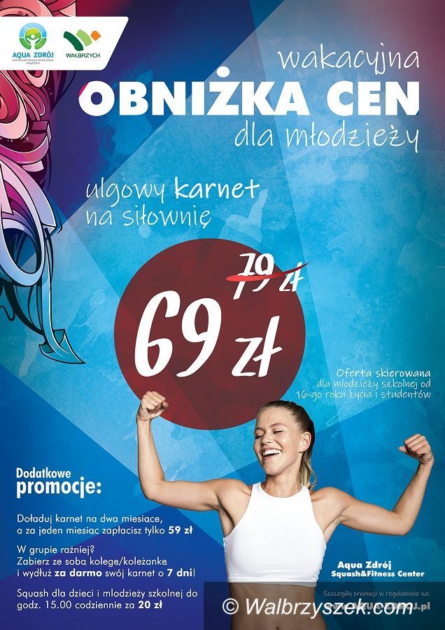 Wałbrzych: Wakacyjna promocja w Aqua Zdroju