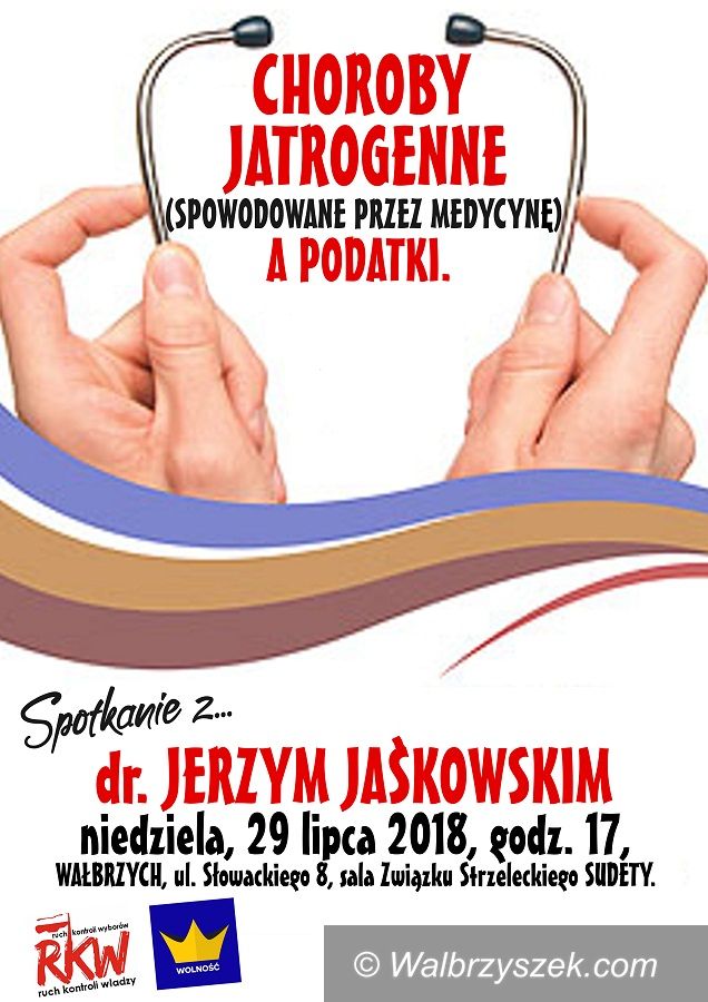 Wałbrzych: Doktor Jaśkowski będzie mówił o toksyczności współcześnie podawanych szczepionek