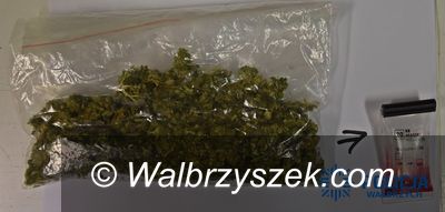 Wałbrzych: 19–latek, który posiadał narkotyki, został zatrzymany