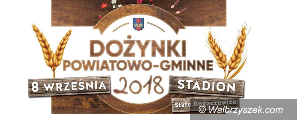 REGION, Stare Bogaczowice: Dożynki gminne w Starych Bogaczowicach odbędą się 8 września
